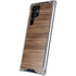 Natural Walnut Wood Galaxy S24 Ultra Clear Case