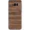 Natural Walnut Wood Galaxy S8 Plus Skin