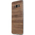 Natural Walnut Wood Galaxy S8 Skin