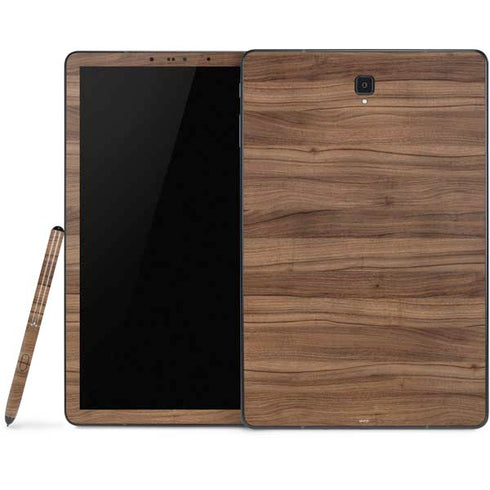 Natural Walnut Wood Samsung Galaxy Tab Skin