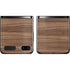 Natural Walnut Wood Galaxy Z Flip Skin
