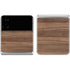 Natural Walnut Wood Galaxy Z Flip4 5G Skin