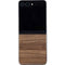 Natural Walnut Wood Galaxy Z Flip5 5G Skin