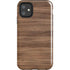 Natural Walnut Wood iPhone 11 Impact Case