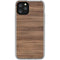 Natural Walnut Wood iPhone 11 Pro Clear Case