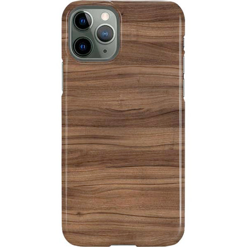 Natural Walnut Wood iPhone 11 Pro Lite Case