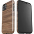 Natural Walnut Wood iPhone 11 Pro Max Impact Case