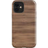 Natural Walnut Wood iPhone 12 Impact Case