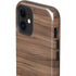 Natural Walnut Wood iPhone 12 Impact Case