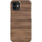 Natural Walnut Wood iPhone 12 Mini Lite Case