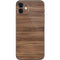 Natural Walnut Wood iPhone 12 Mini Skin
