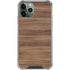 Natural Walnut Wood iPhone 12 Pro Clear Case