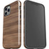 Natural Walnut Wood iPhone 12 Pro Max Impact Case