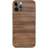 Natural Walnut Wood iPhone 12 Pro Max Skin