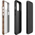 Natural Walnut Wood iPhone 13 Impact Case