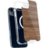 Natural Walnut Wood iPhone 13 MagSafe Case