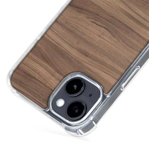 Natural Walnut Wood iPhone 13 MagSafe Case