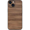 Natural Walnut Wood iPhone 13 Mini Skin