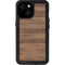 Natural Walnut Wood iPhone 13 Mini Waterproof Case