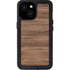 Natural Walnut Wood iPhone 13 Mini Waterproof Case