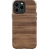 Natural Walnut Wood iPhone 13 Pro Max Impact Case
