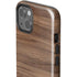 Natural Walnut Wood iPhone 14 Plus Impact Case