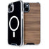 Natural Walnut Wood iPhone 15 Plus MagSafe Case