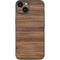 Natural Walnut Wood iPhone 15 Plus Skin