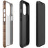 Natural Walnut Wood iPhone 14 Pro Impact Case