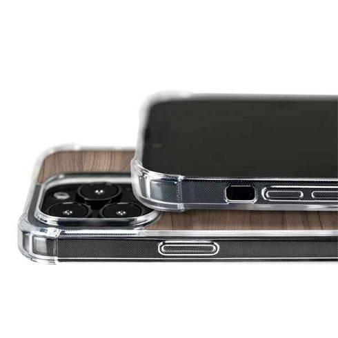 Natural Walnut Wood iPhone 14 Pro MagSafe Case