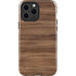 Natural Walnut Wood iPhone 14 Pro Max Impact Case