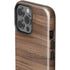 Natural Walnut Wood iPhone 14 Pro Max Impact Case