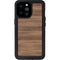 Natural Walnut Wood iPhone 14 Pro Max Waterproof Case