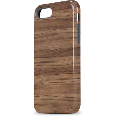 Natural Walnut Wood iPhone 8 Pro Case