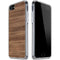 Natural Walnut Wood iPhone SE (2nd & 3rd Gen) Clear Case