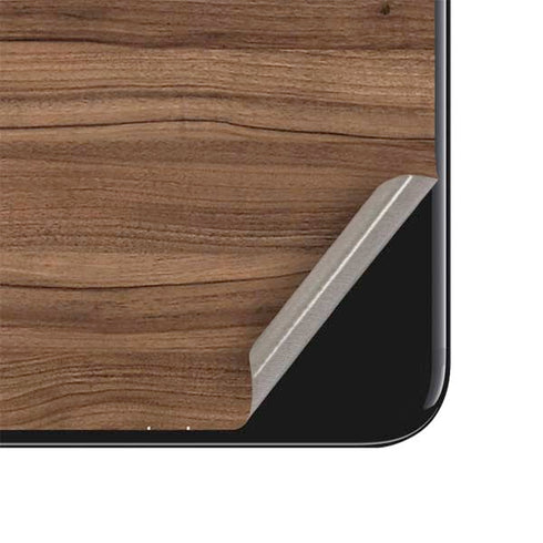 Natural Walnut Wood iPhone SE (2nd & 3rd Gen) Skin