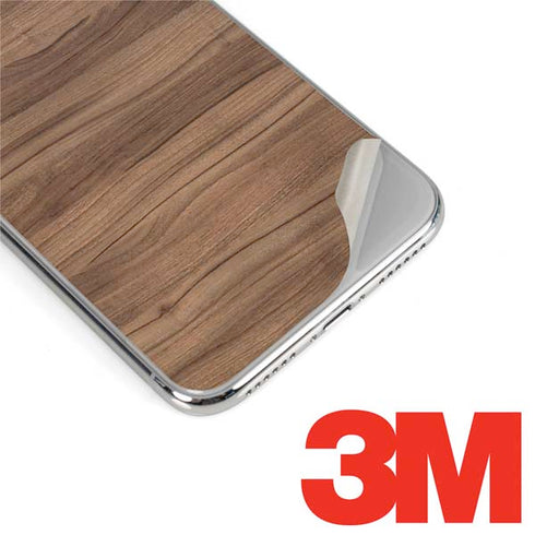 Natural Walnut Wood iPhone XS Max Skin