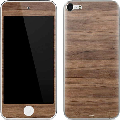 Natural Walnut Wood Apple iPod Skin