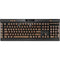 Natural Walnut Wood K95 RGB PLATINUM Mechanical Gaming Keyboard Skin