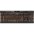 Natural Walnut Wood K95 RGB PLATINUM Mechanical Gaming Keyboard Skin