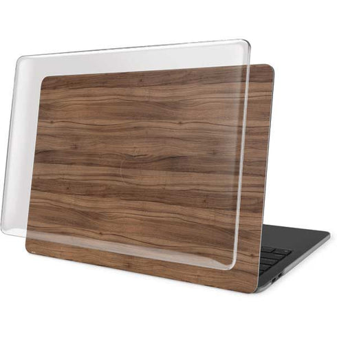 Natural Walnut Wood MacBook Pro 13in (2020) Case plus Skin