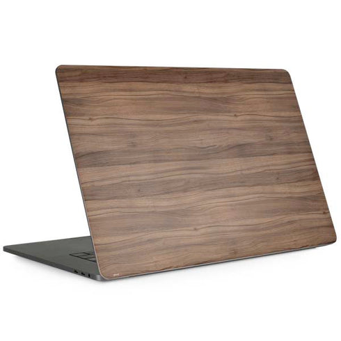 Natural Walnut Wood Apple MacBook Pro 15-inch Skin