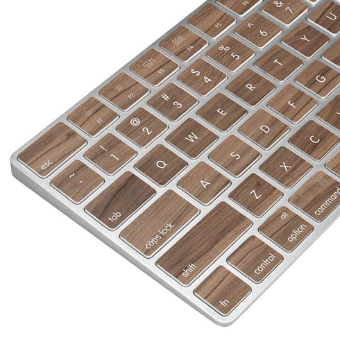 Natural Walnut Wood Magic Keyboard Skin