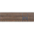Natural Walnut Wood Magic Keyboard with Numeric Keypad Skin