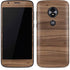 Natural Walnut Wood Moto E5 Play Skin