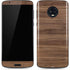 Natural Walnut Wood Moto G6 Skin
