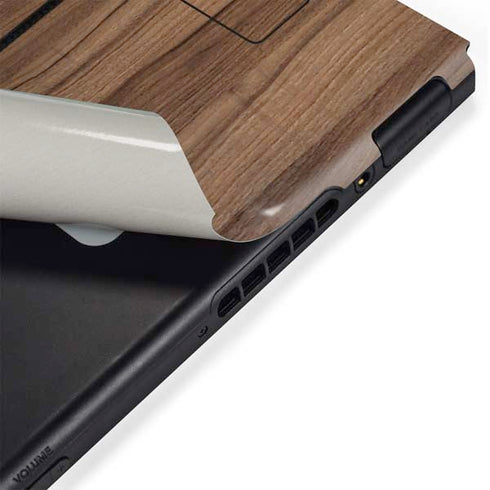 Natural Walnut Wood Nintendo Switch Bundle Skin