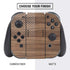 Natural Walnut Wood Nintendo Switch Bundle Skin