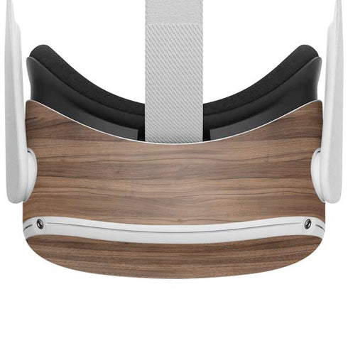 Natural Walnut Wood Oculus Quest 2 Skin