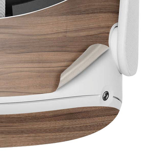 Natural Walnut Wood Oculus Quest 2 Skin
